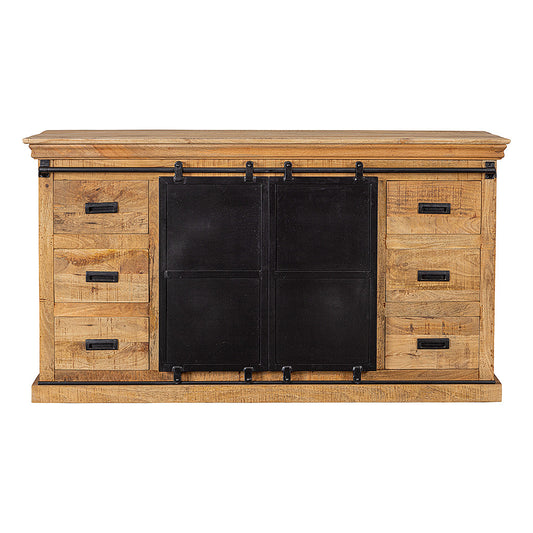 dressoir van mangohout 190 cm breed