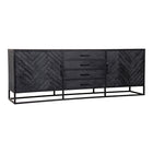 Mangohouten dressoir New York Fianna 165 cm