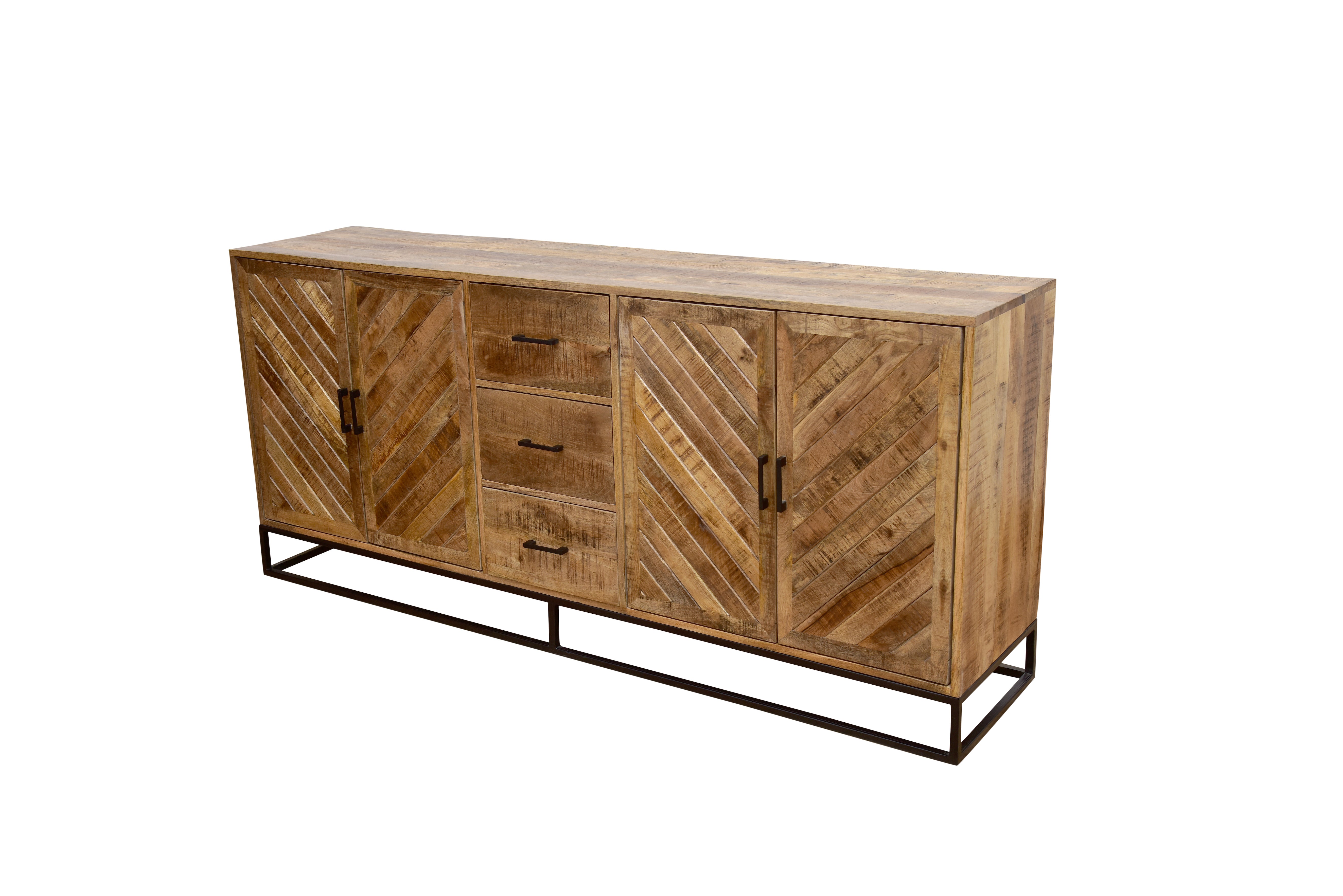 Mangohouten Dressoir Sabia 200 cm