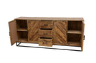 Mangohouten Dressoir Sabia 200 cm